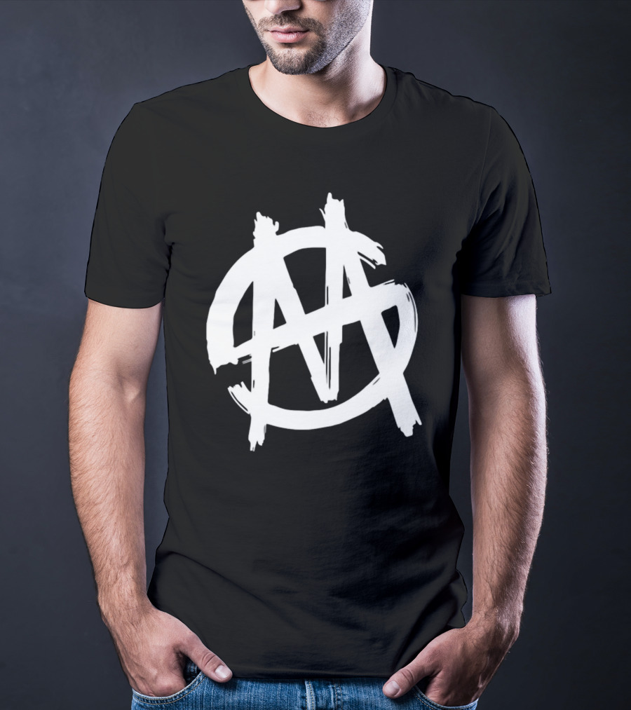 Phaseoneau Anarchy Symbol Sounds Of Mayhem T-Shirt