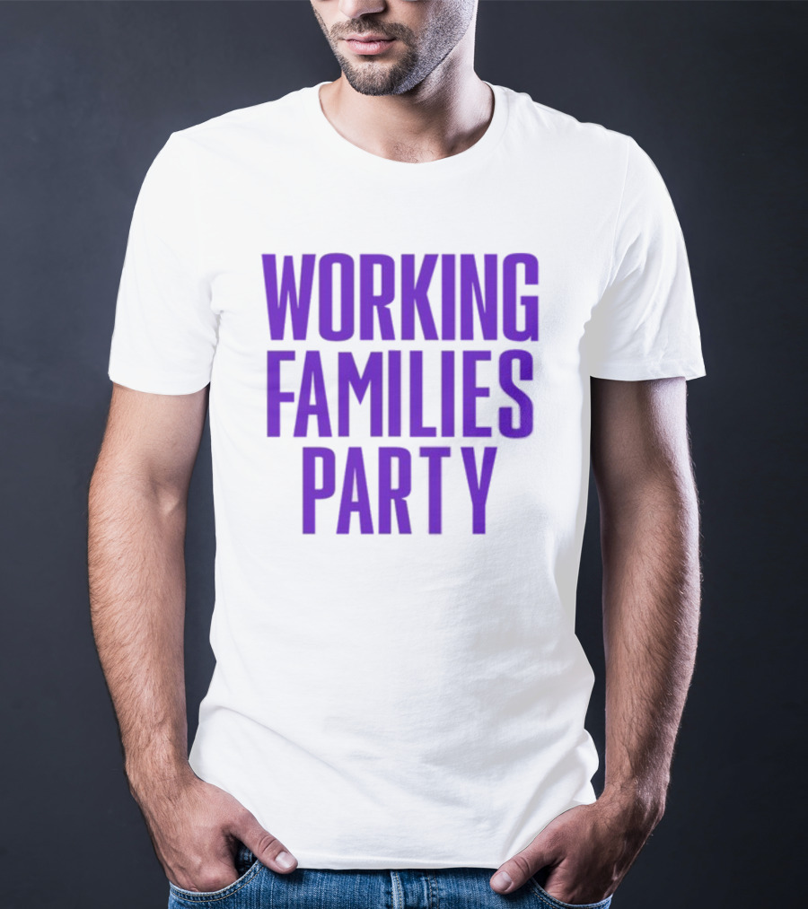 Working Families Party Bold Purple T-Shirt
