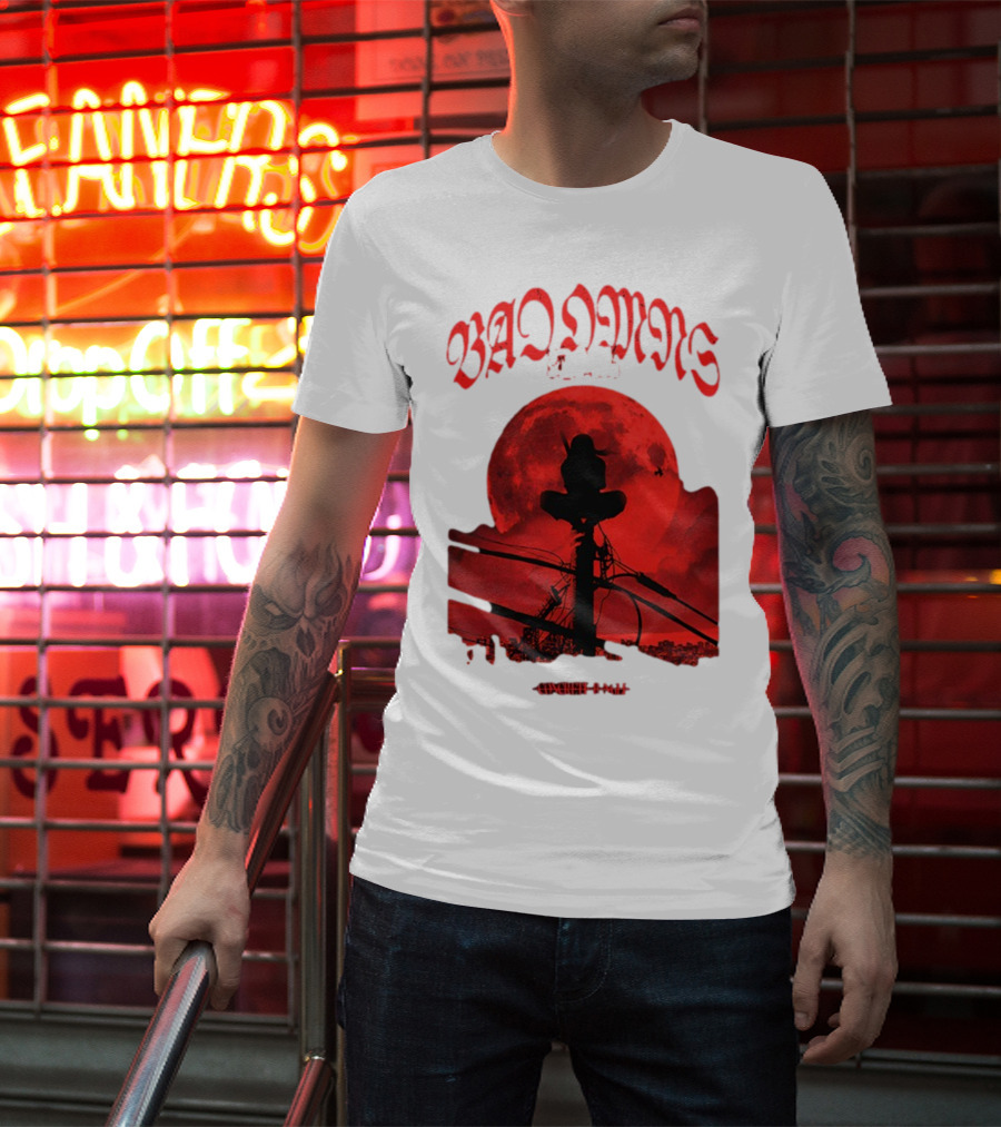 Bad Omens Blood Moon Electric Pole T-Shirt