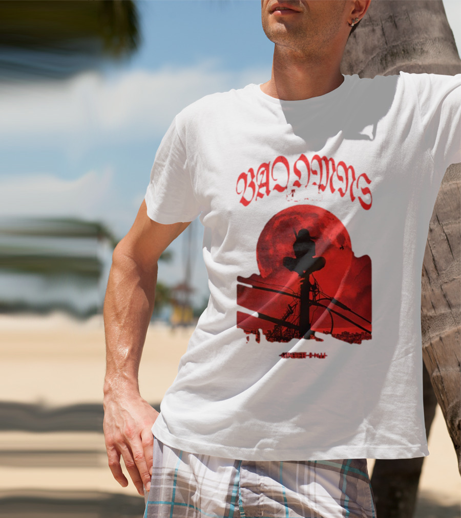 Bad Omens Blood Moon Electric Pole T-Shirt