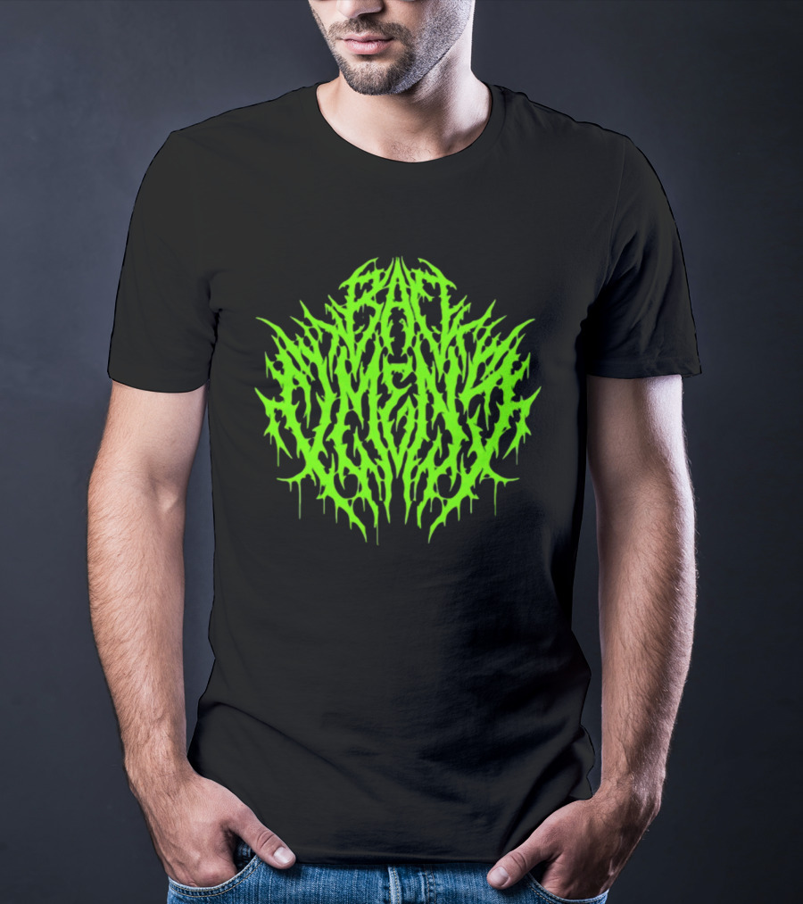 Bad Omens Green Dripping Metal T-Shirt