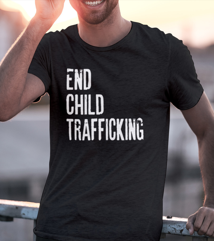 Irishpeachdesigns End Child Trafficking T-Shirt
