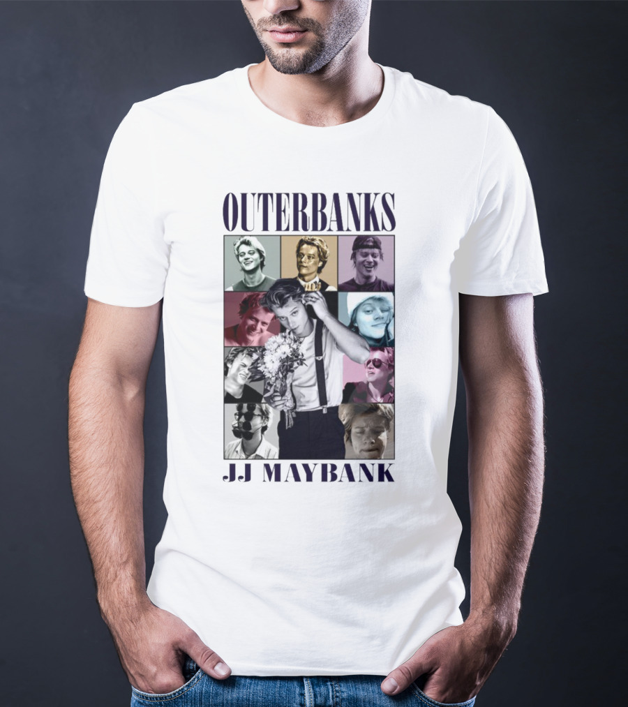 Outerbanks JJ Maybank Collage Style Portraits T-Shirt