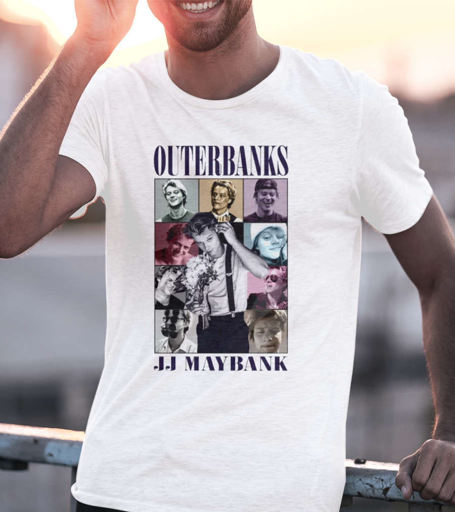 Outerbanks JJ Maybank Collage Style Portraits T-Shirt