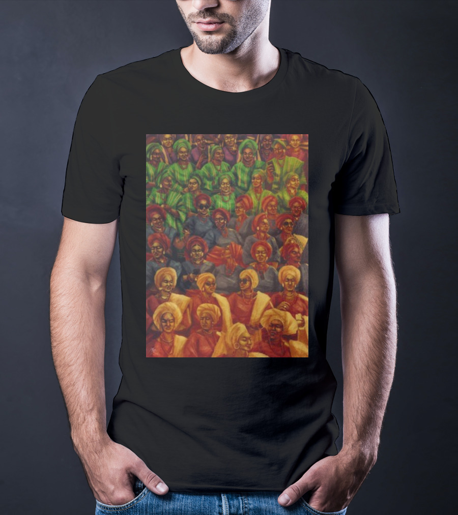 Shutabug Ojude Oba Celebratory Gathering In Vibrant Traditional Attire T-Shirt