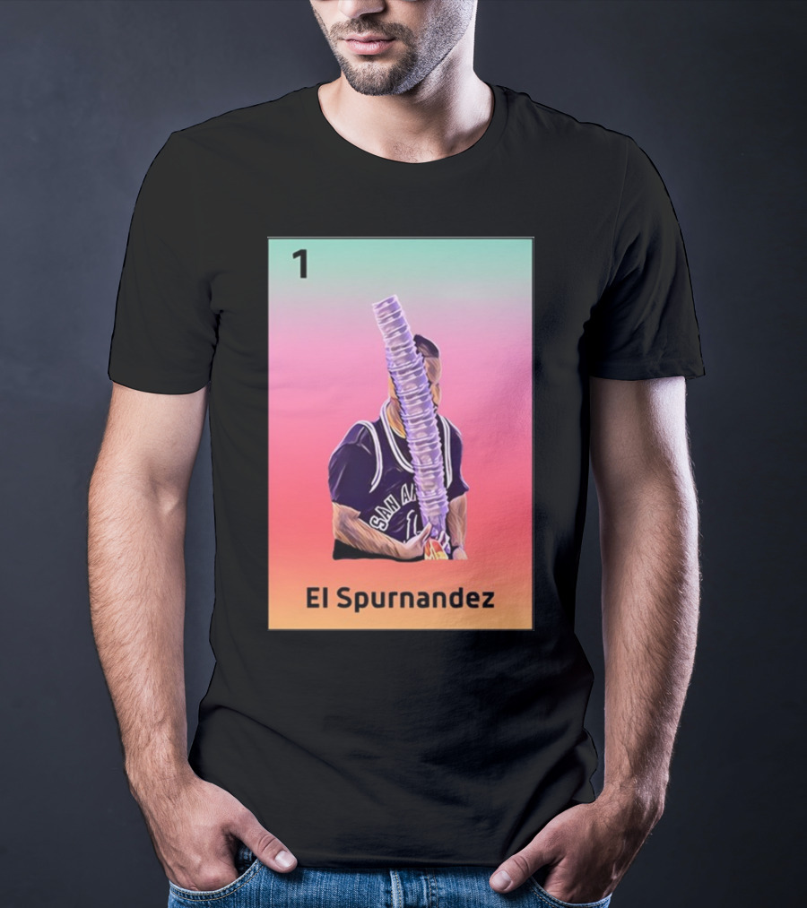 1 San Antonio El Spurnandez Bexar County Social Niosa T-Shirt