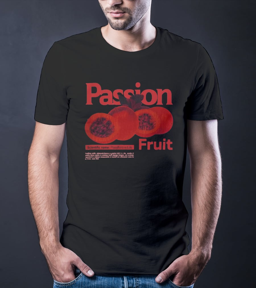 Atthemoment Merch Passionfruit Passiflora Edulis Scientific Name T-Shirt