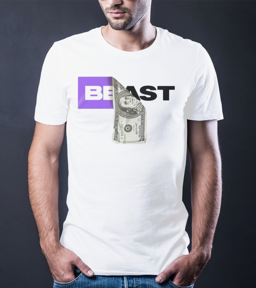 BEAST Purple Bill Dollar T-Shirt