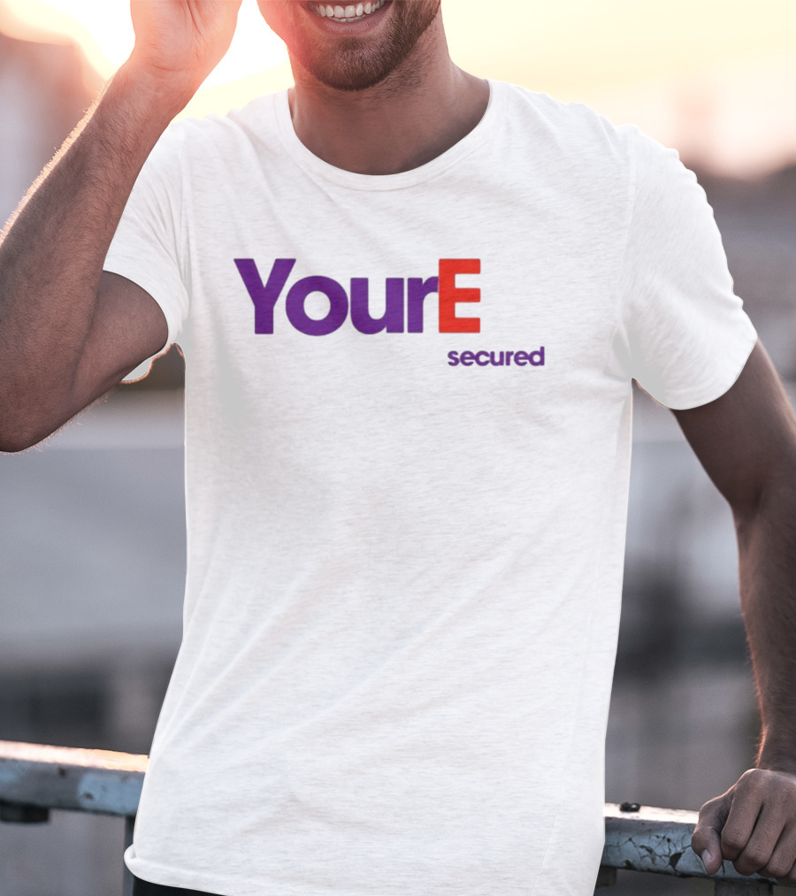 YourE Secured Letterplay T-Shirt