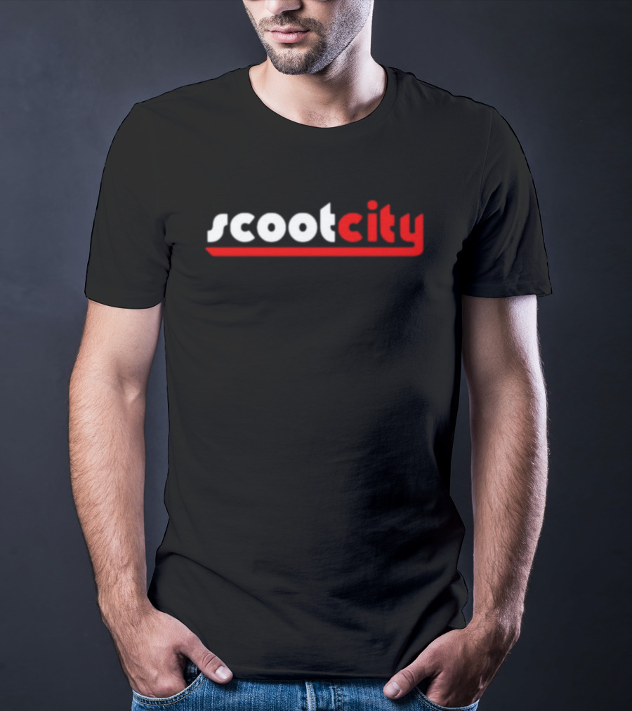 Scootcity Urban Style Retro Scooter Vibes T-Shirt
