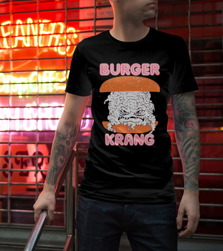 Last Podcast On The Left Burger Krang Nostalgic Mashup T-Shirt