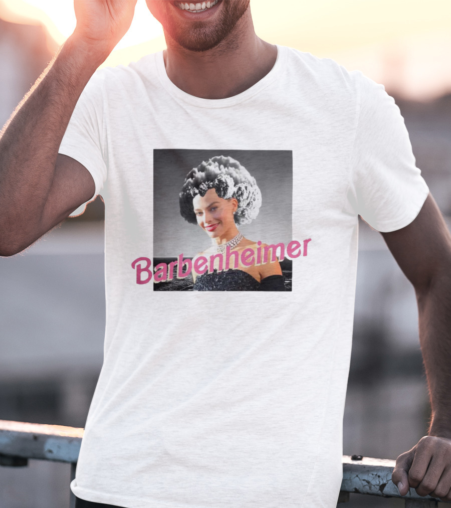 Barbenheimer Mushroom Cloud Hair Classic Glamour T-Shirt