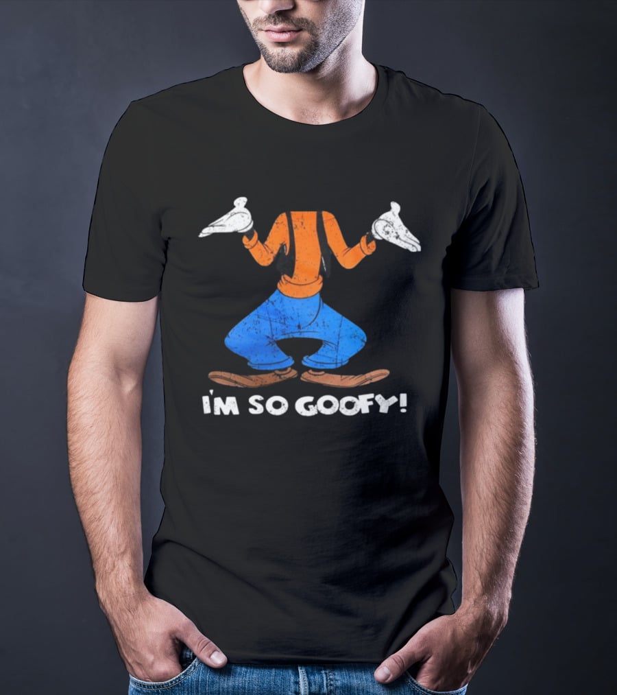 I'm So Goofy Classic Cartoon Character Missing Head T-Shirt