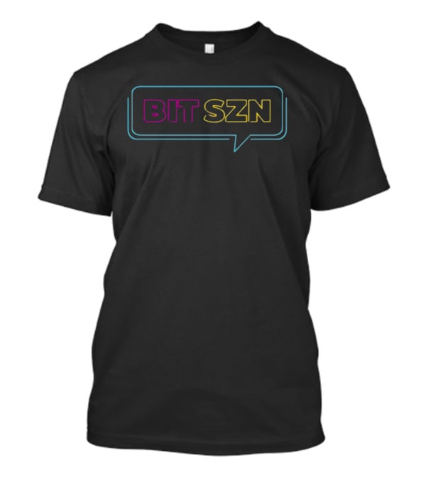 BIT SZN Neon Speech Bubble T-Shirt