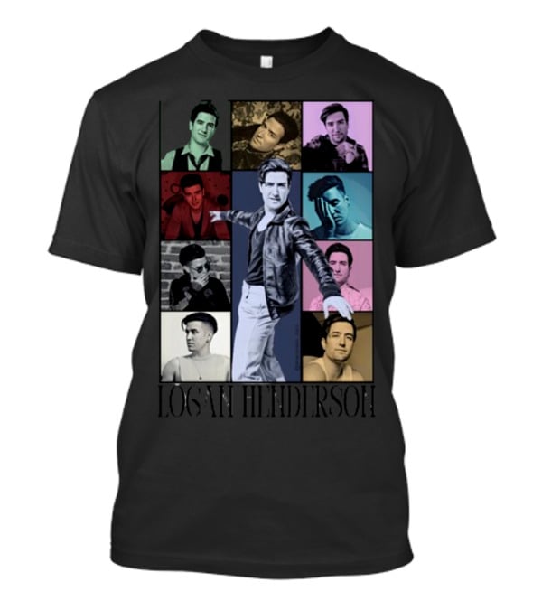 LO'GAN HENDERSON MULTICOLOR PORTRAIT COLLAGE T-Shirt