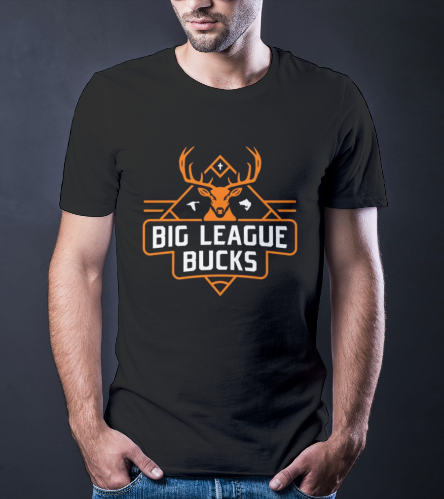 Big League Bucks Deer Antler T-Shirt