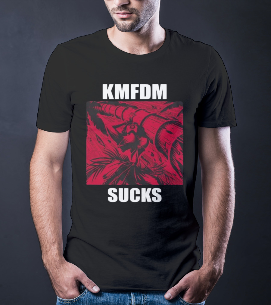 KMFDM Sucks Blood Red Rare T-Shirt