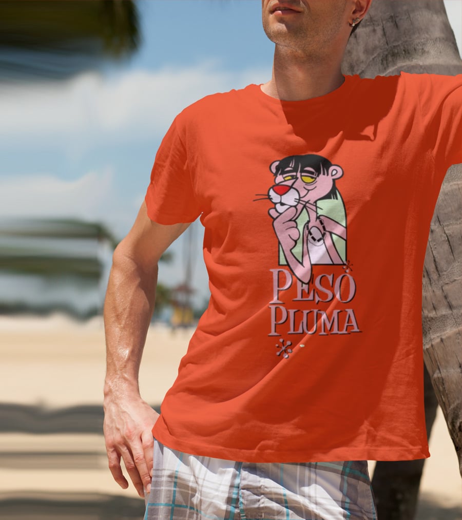 Peso Pluma July 19-20 23 Inglewood Calif Pink Panther T-Shirt