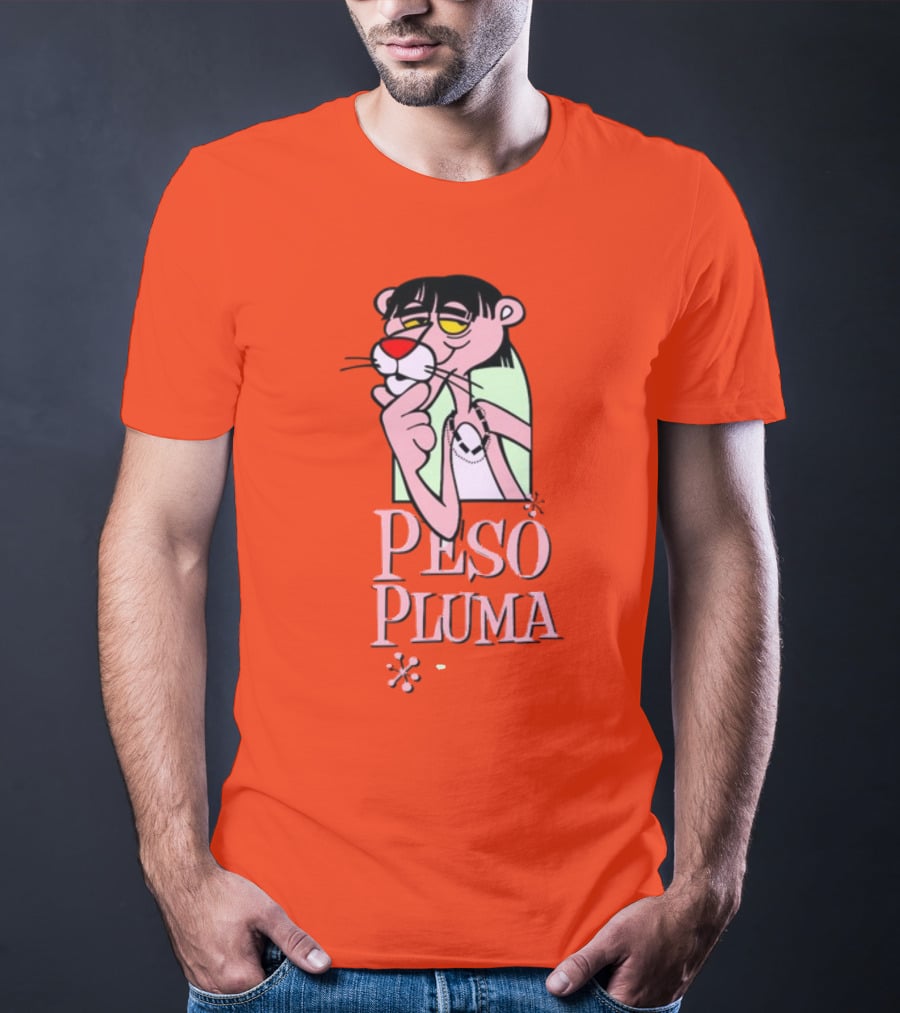 Peso Pluma July 19-20 23 Inglewood Calif Pink Panther T-Shirt
