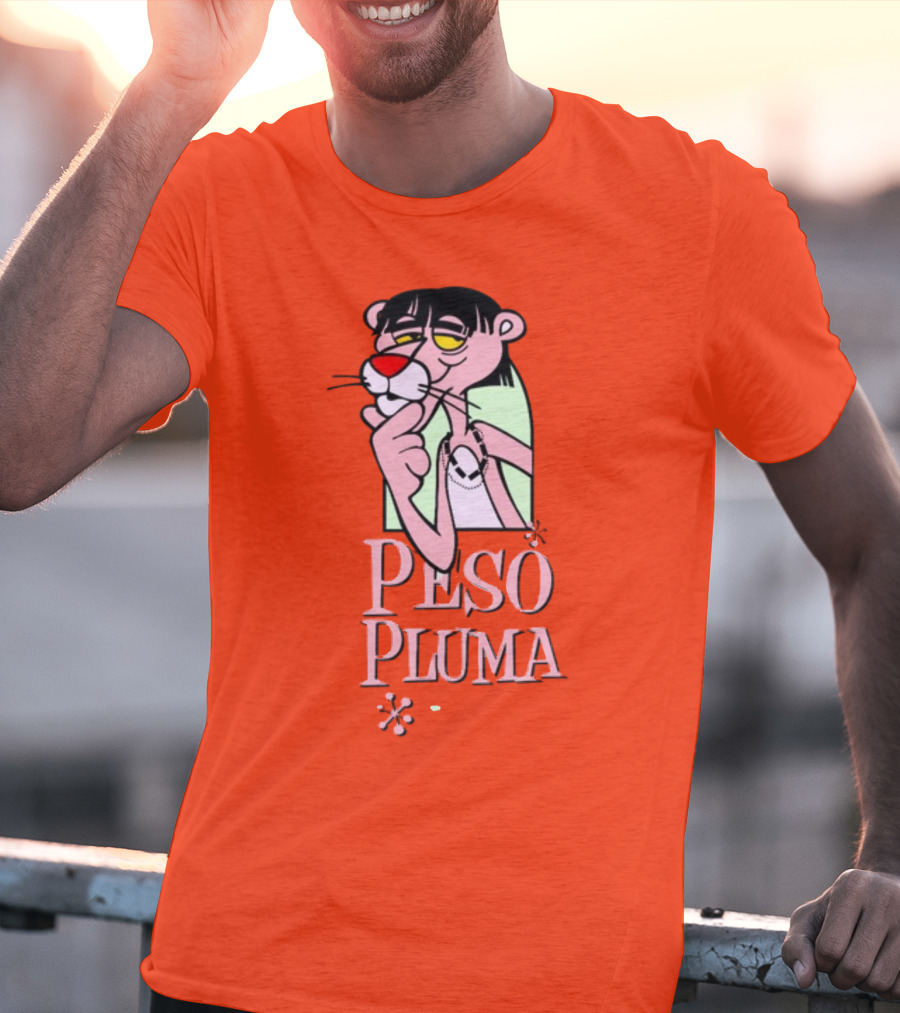 Peso Pluma July 19-20 23 Inglewood Calif Pink Panther T-Shirt