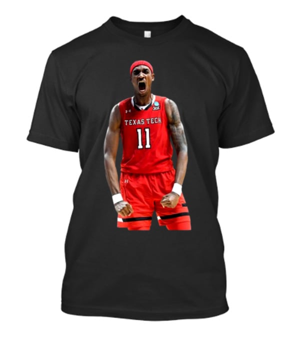 Tariq Owens Texas Tech Red Raiders Basketball 11 NCAA Tournament Roar T-Shirt