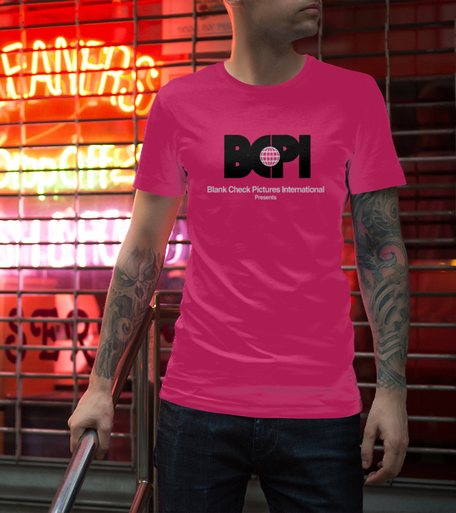 BCPI Blank Check Pictures International Presents 1970's T-Shirt