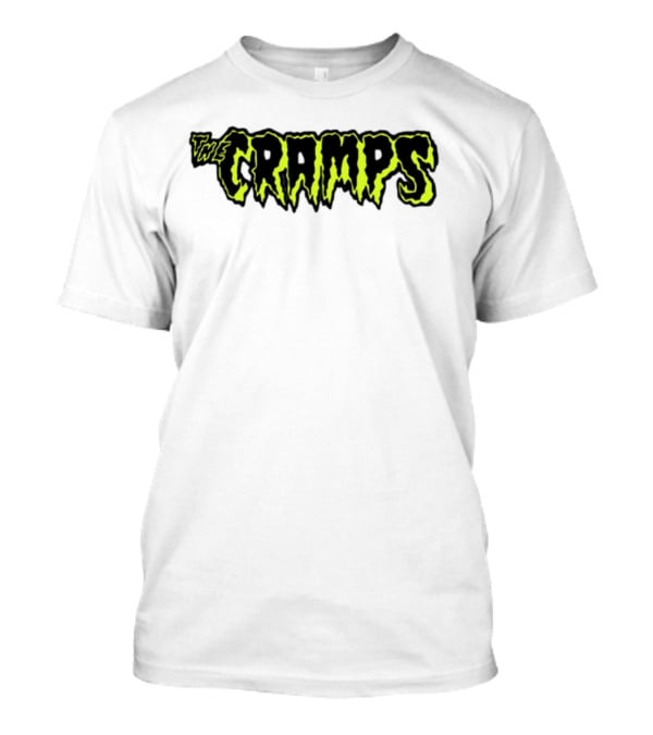 Greg Gutfeld The Cramps Logo Neon Gothic T-Shirt