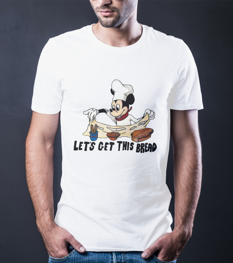 Matt Gray Let's Get This Bread Chef Character Baking Bread T-Shirt