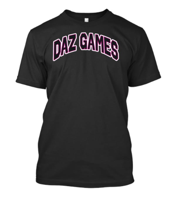 Daz Games Outlined Arched Text T-Shirt