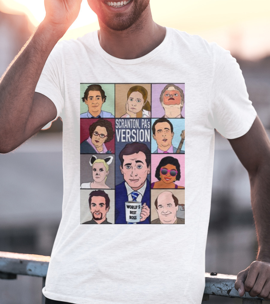Scranton PA's Version The Office Eras World's Best Boss T-Shirt
