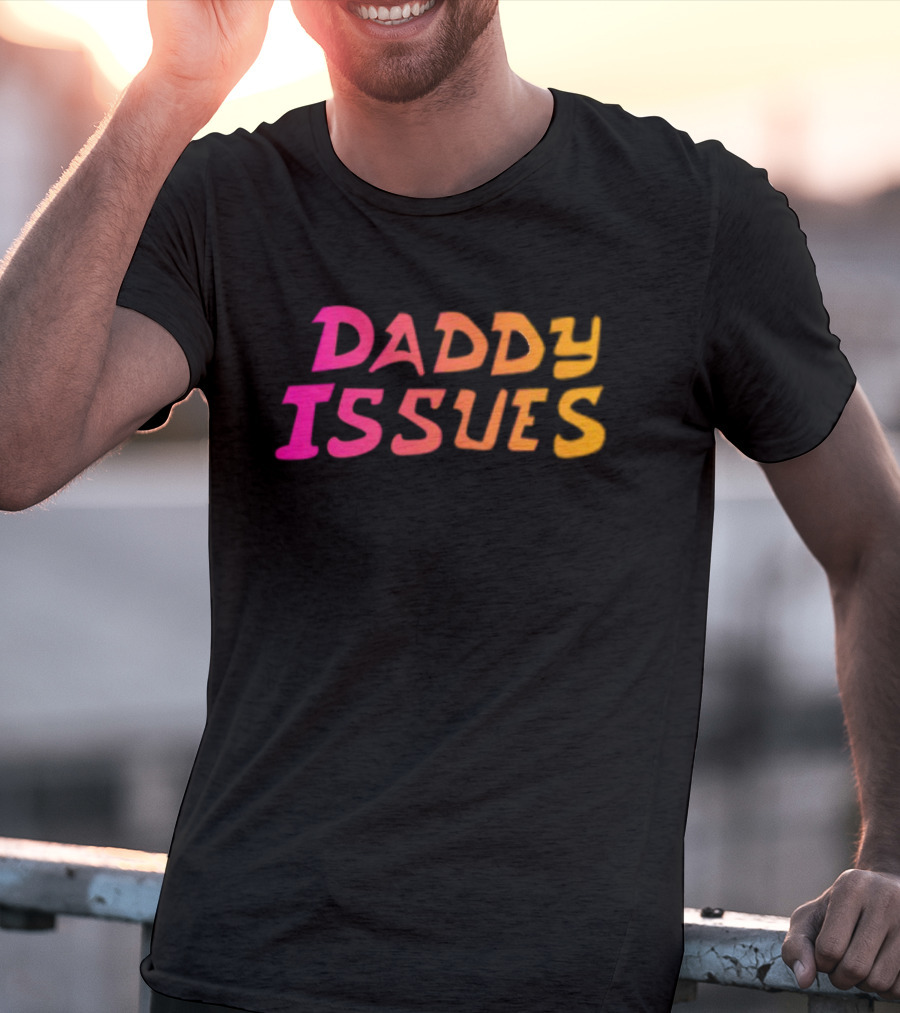 Clone High Season 2 Chris Miller Daddy Issues Vibrant Text T-Shirt