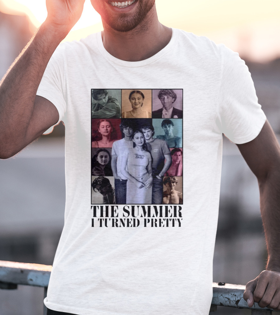 The Summer I Turned Pretty Character Photo Collage T-Shirt