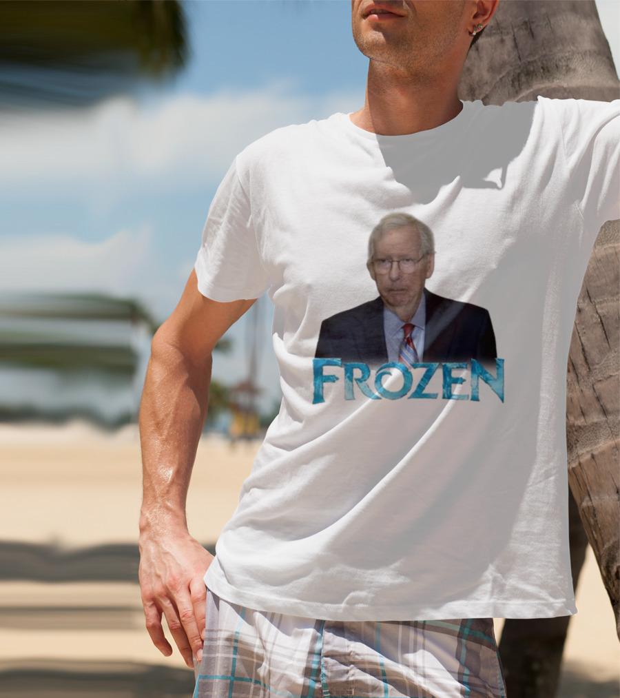 Mitch McConnell Frozen Parody Image With Frozen T-Shirt