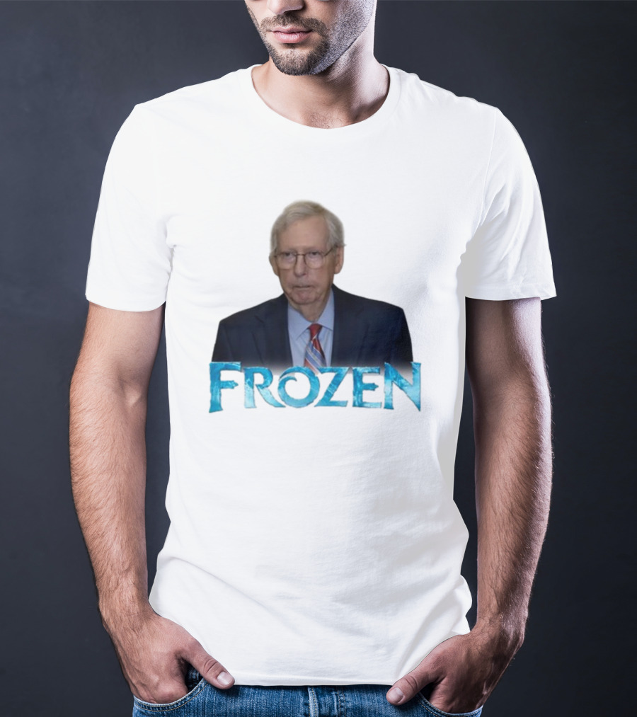 Mitch McConnell Frozen Parody Image With Frozen T-Shirt