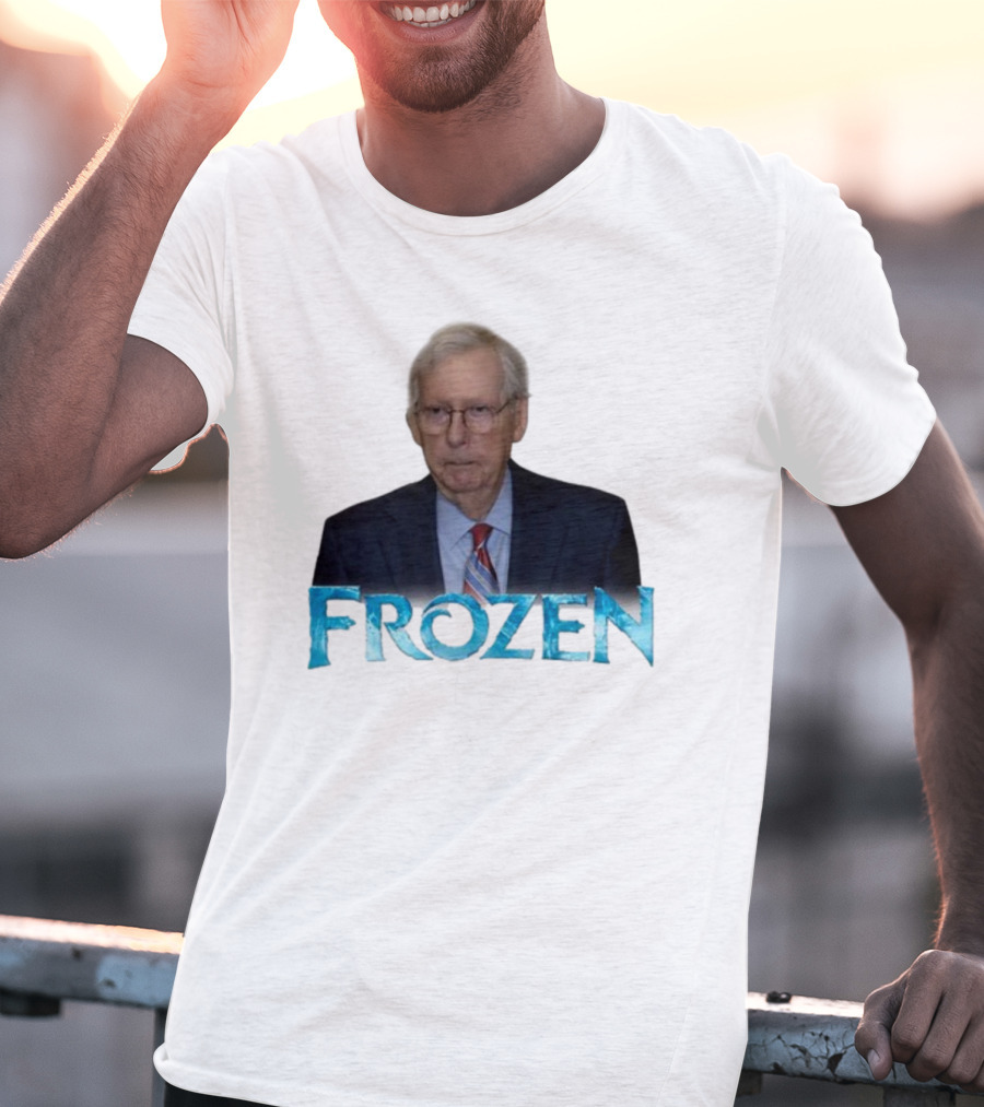 Mitch McConnell Frozen Parody Image With Frozen T-Shirt