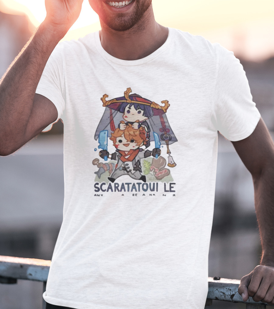 Scaratatouille Anyone Can Be A Harbinger Venti Le T-Shirt