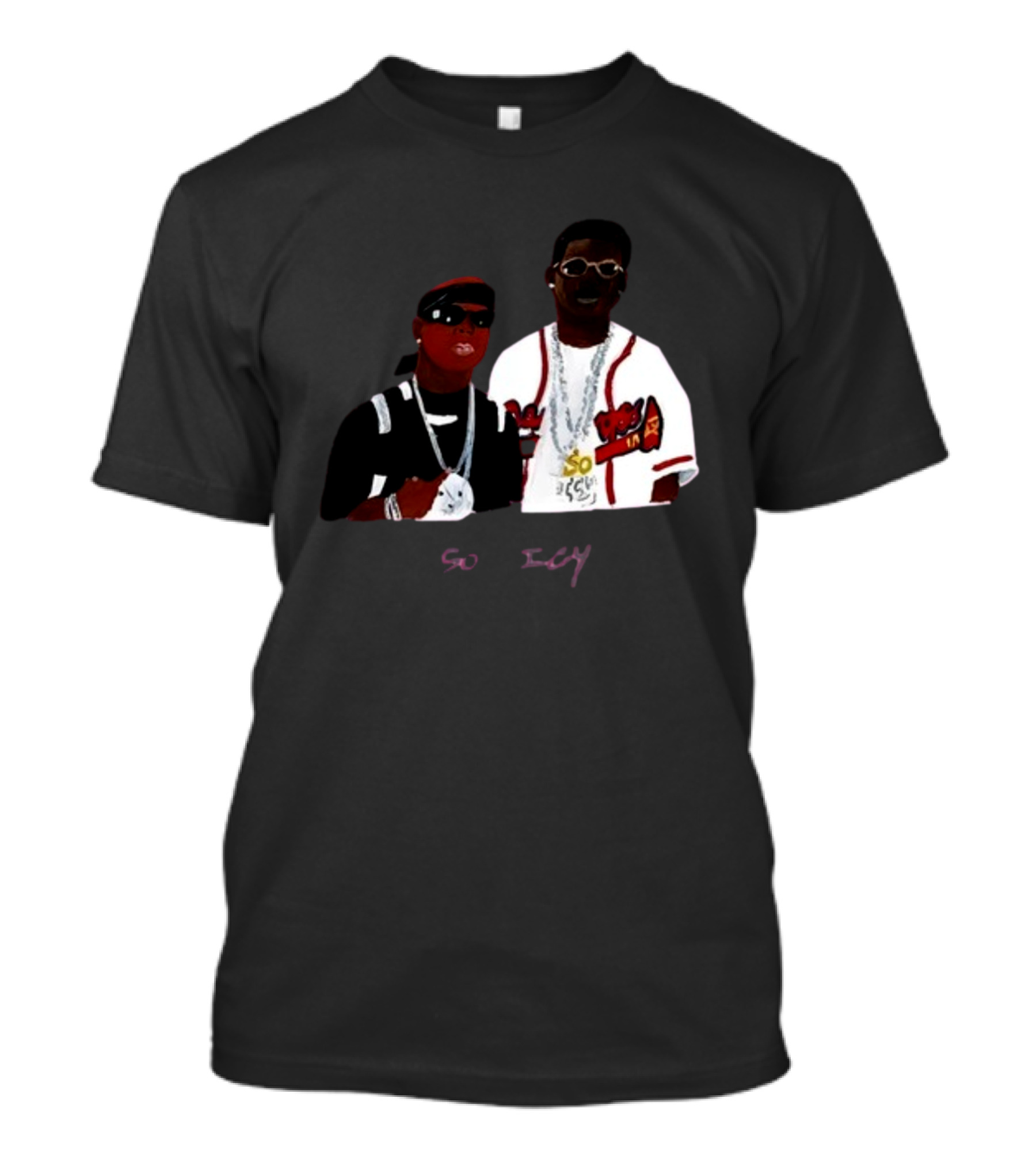 Claytonenglish So Icy Classic Hip Hop Legends T-Shirt