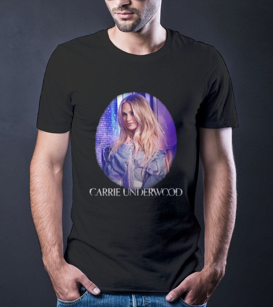 Carrie Underwood Denim And Rhinestones Deluxe T-Shirt