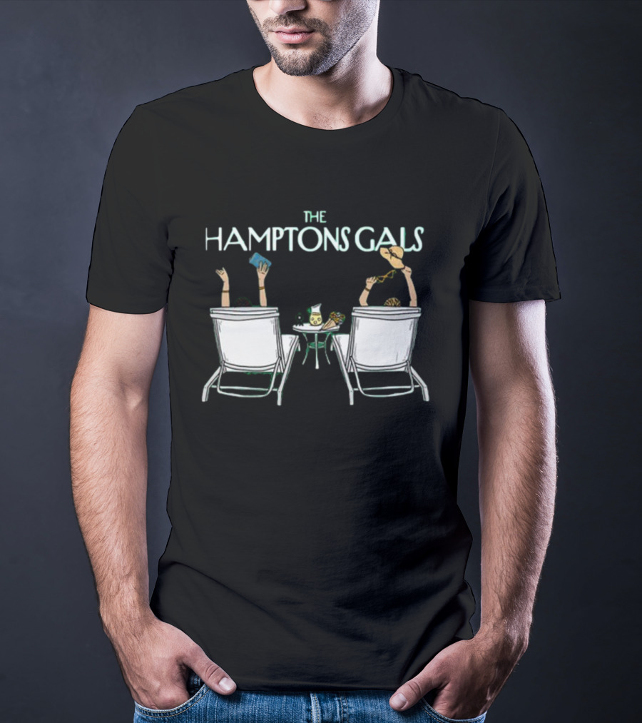 The Hamptons Gals Relaxing Summer Vibes T-Shirt