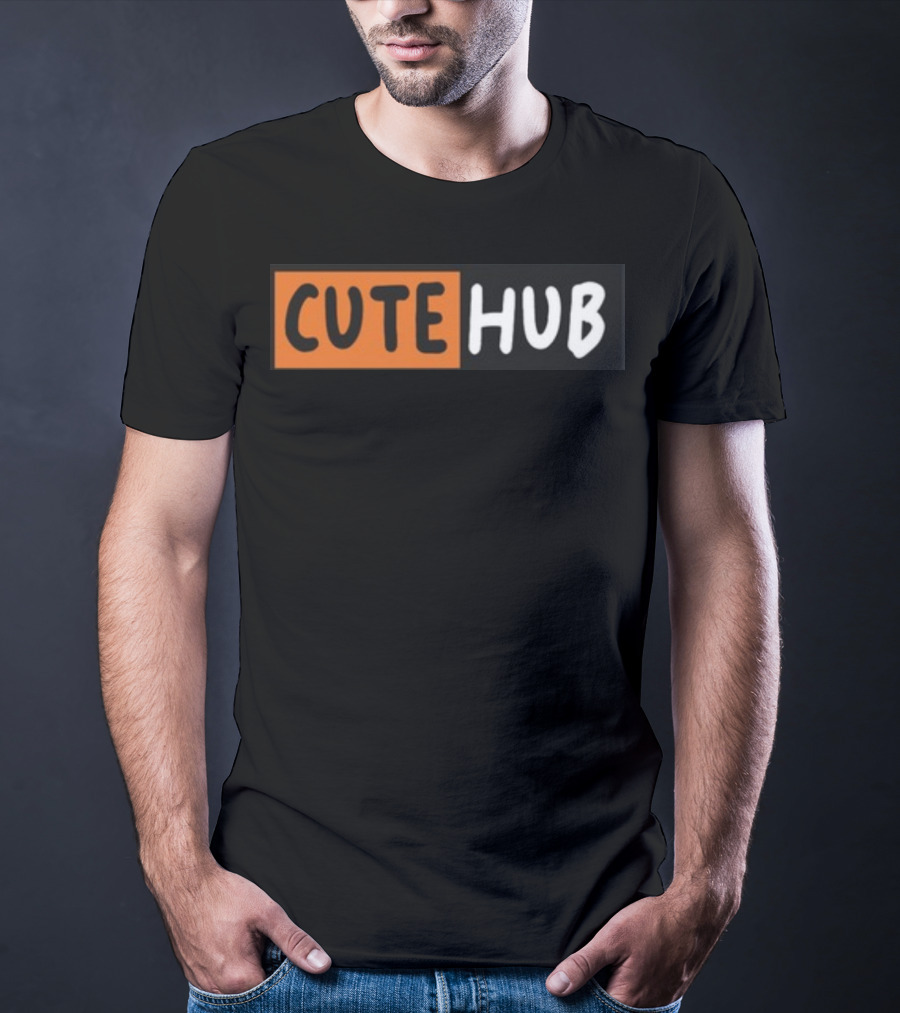 CUTE HUB Bold Contrast T-Shirt