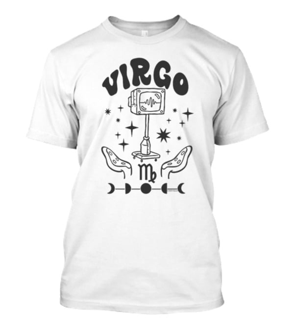 Virgo Spongebob Squarepants Capricorn Celestial T-Shirt