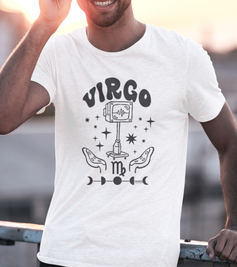 Virgo Spongebob Squarepants Capricorn Celestial T-Shirt