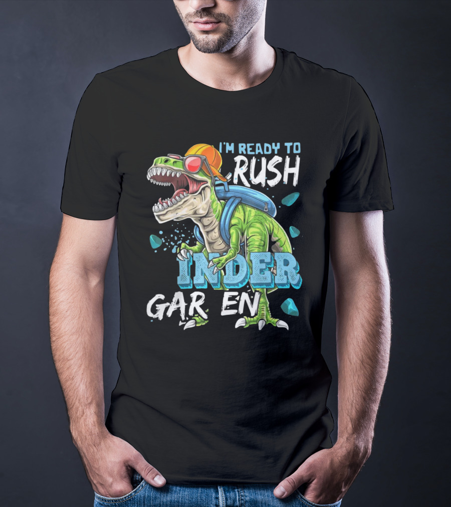 I'm Ready To Crush Kindergarten Dinosaur Adventure T-Shirt