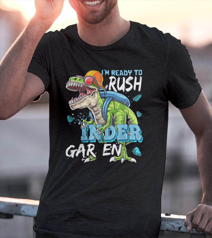I'm Ready To Crush Kindergarten Dinosaur Adventure T-Shirt