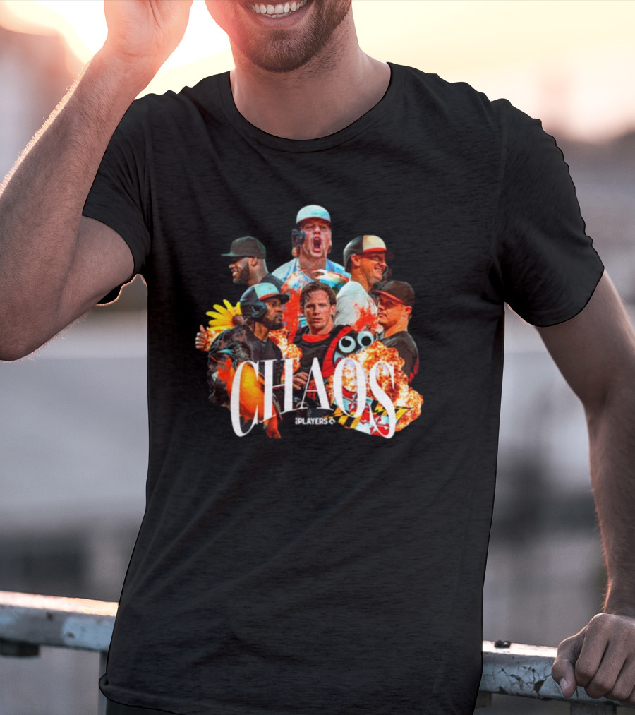 Jomboy Media Chaos Baltimore Players T-Shirt