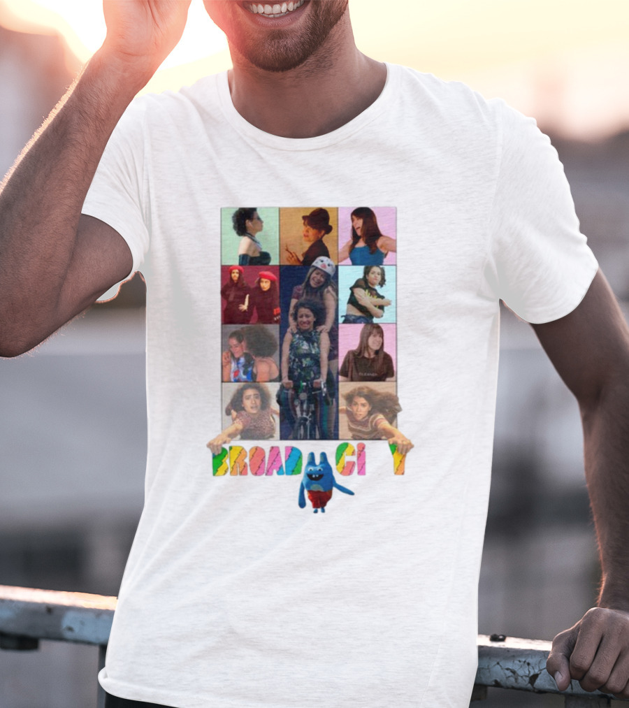 Hateusednames Broad City Collage Eras Tour T-Shirt