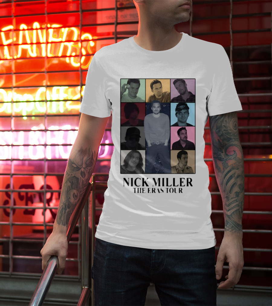 Nick Miller The Eras Tour T-Shirt