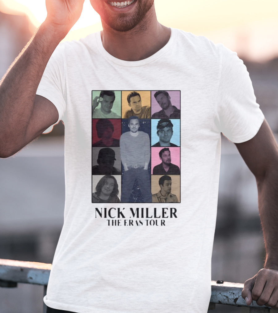 Nick Miller The Eras Tour T-Shirt