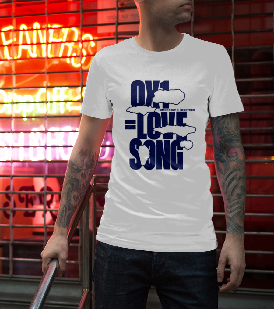 0X1 = Lovesong Tomorrow X Together T-Shirt