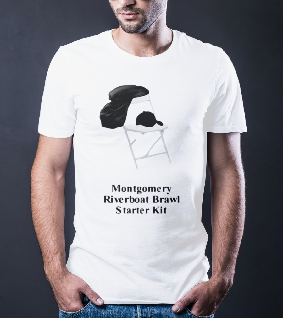 Montgomery Riverboat Brawl Starter Kit Folding Chair And Cap T-Shirt